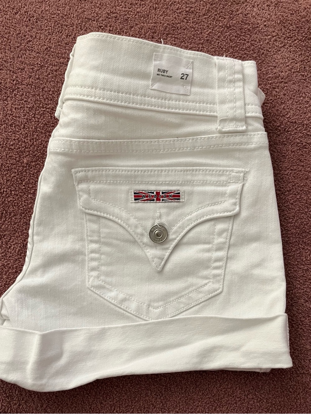 Hudson Ruby Denim Shorts - Picture 3 of 9